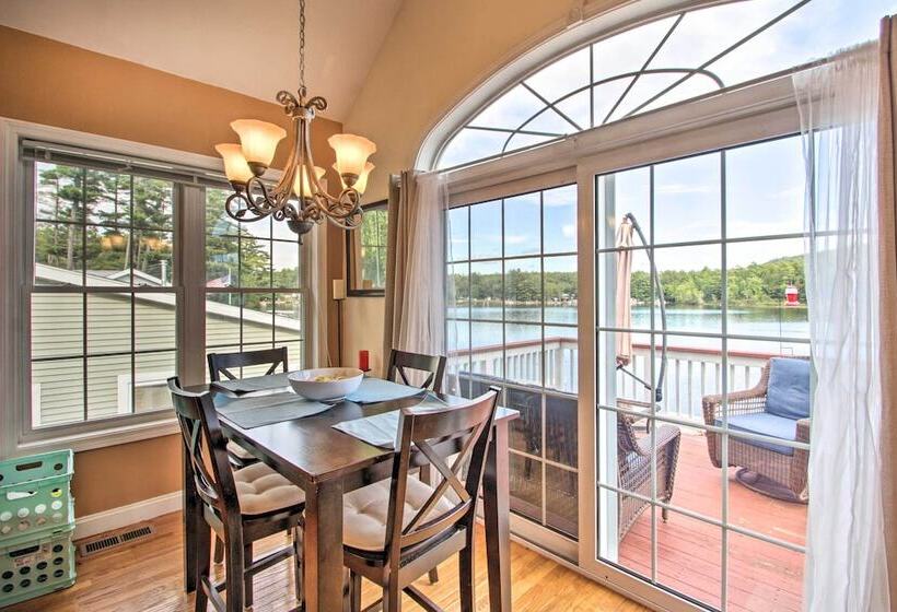 Waterside Haven On Milton Pond W/ Deck & Boat Dock