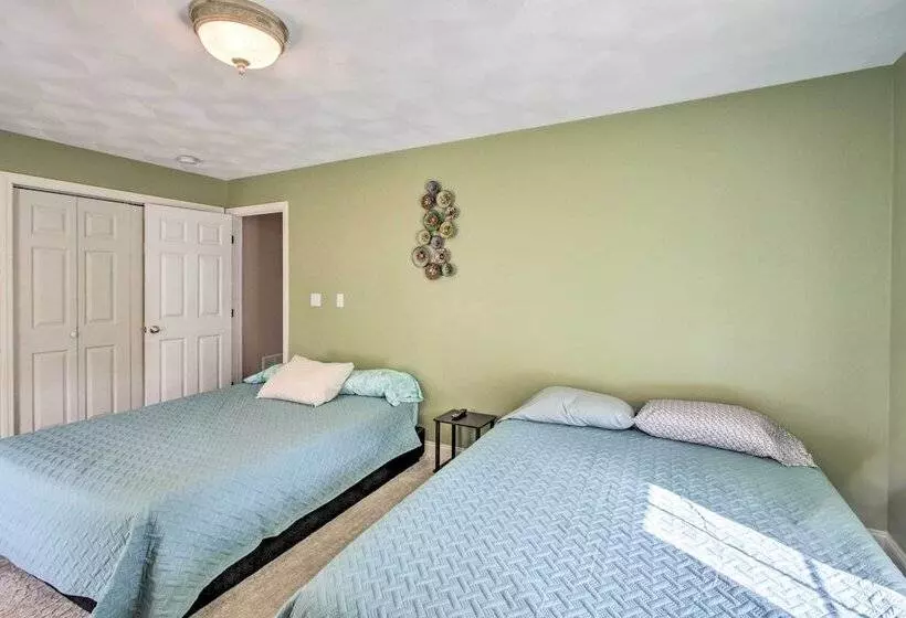 Waterside Haven On Milton Pond W/ Deck & Boat Dock