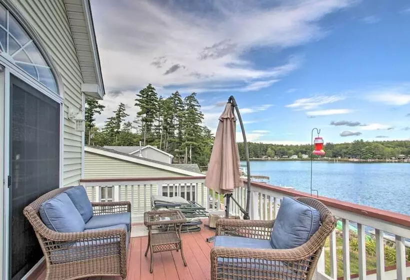 Waterside Haven On Milton Pond W/ Deck & Boat Dock