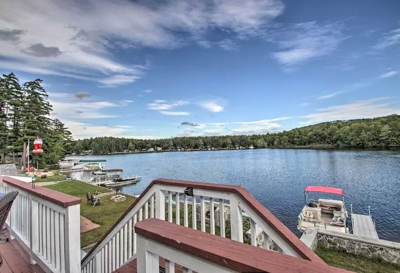 Waterside Haven On Milton Pond W/ Deck & Boat Dock