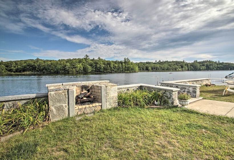 Waterside Haven On Milton Pond W/ Deck & Boat Dock