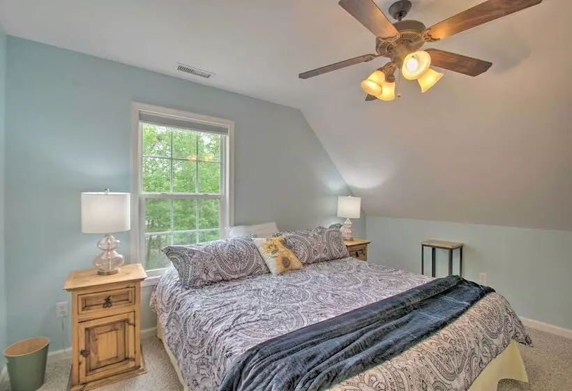 Yogis Paradise W/ Deck ~ 1 Mi To Yogaville!