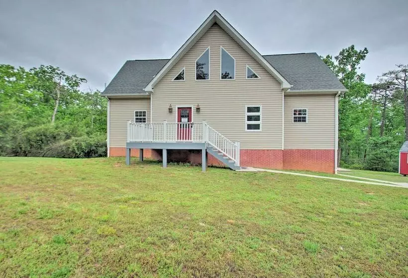 Yogis Paradise W/ Deck ~ 1 Mi To Yogaville!