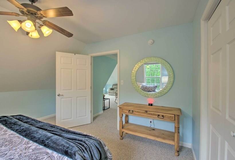 Yogis Paradise W/ Deck ~ 1 Mi To Yogaville!