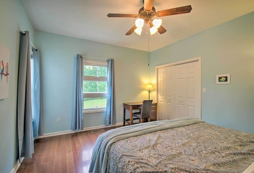 Yogis Paradise W/ Deck ~ 1 Mi To Yogaville!