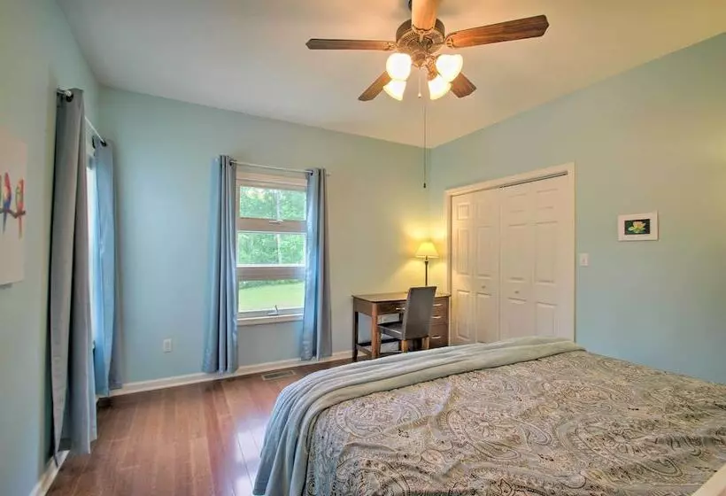 Yogis Paradise W/ Deck ~ 1 Mi To Yogaville!