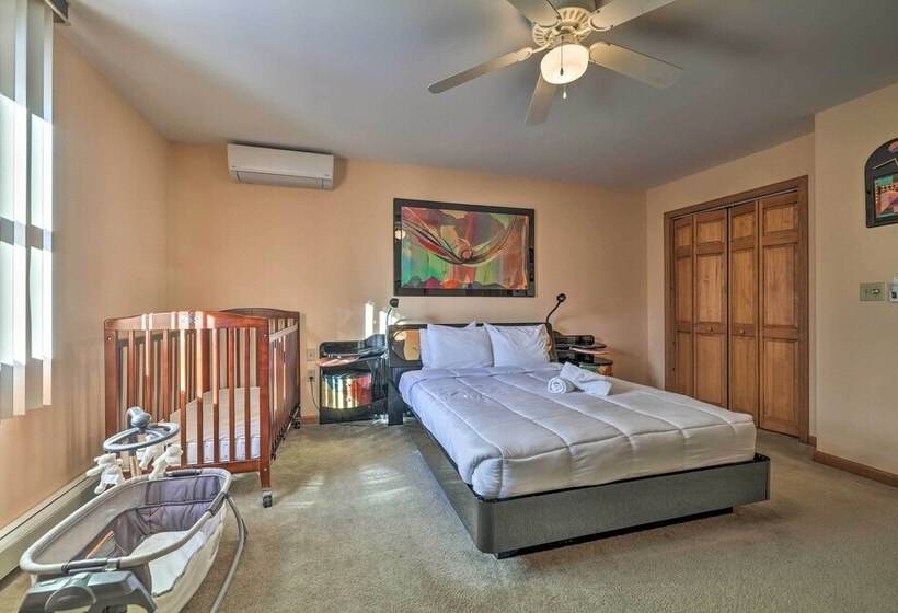 Fire Pit, Indoor Pool Access: Big Bass Lake Cabin