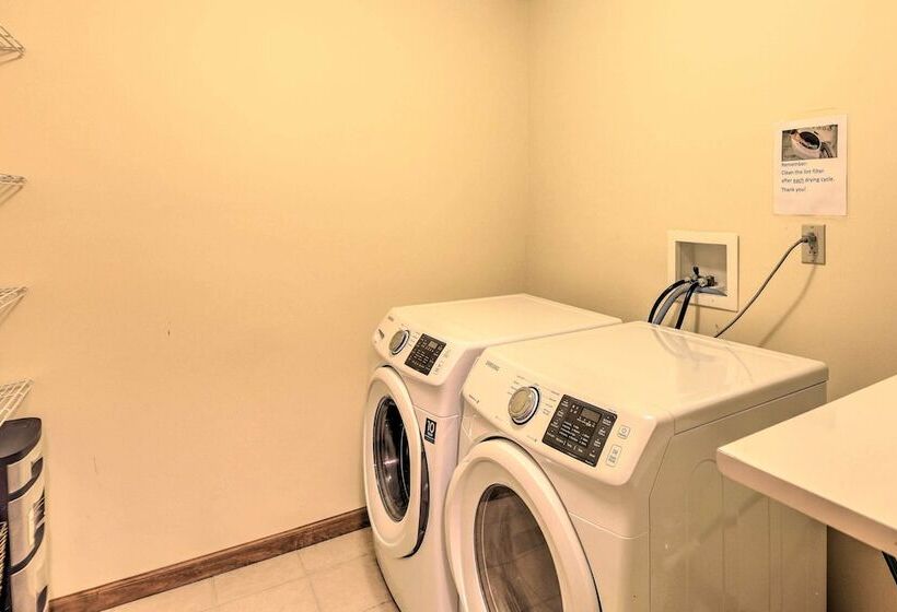 Fire Pit, Indoor Pool Access: Big Bass Lake Cabin