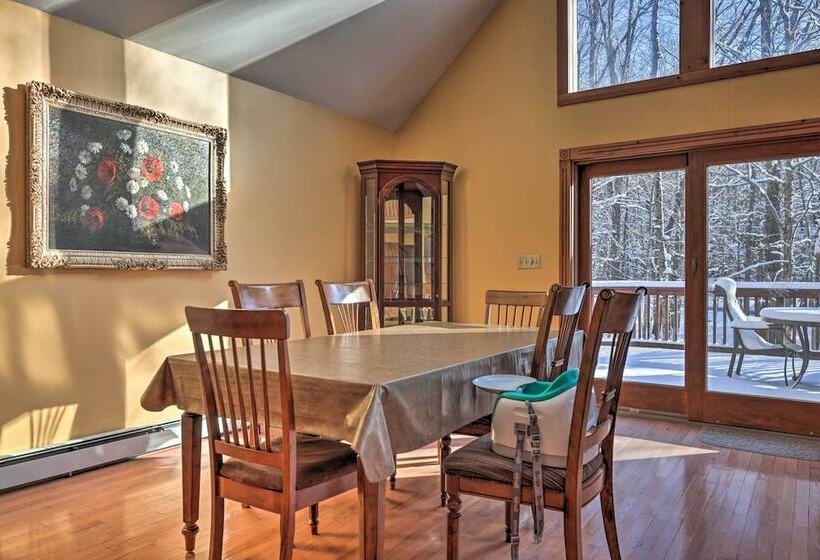 Fire Pit, Indoor Pool Access: Big Bass Lake Cabin