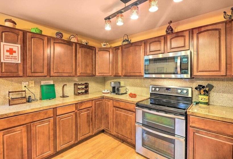 Fire Pit, Indoor Pool Access: Big Bass Lake Cabin