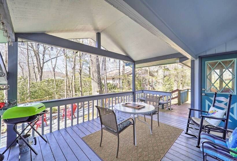 Near Lake + Trails: Rustic Newland Cabin W/ Deck!