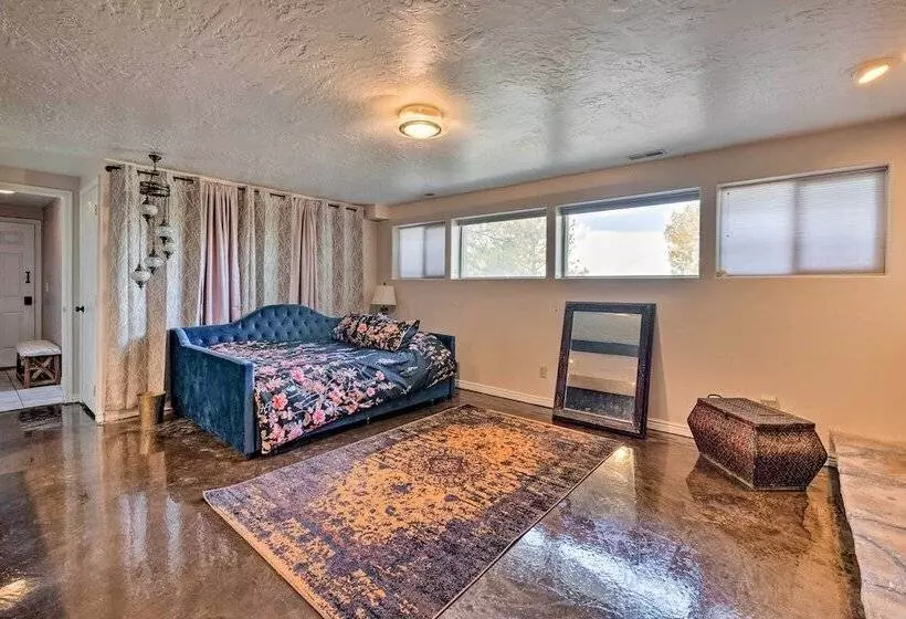 Eclectic Salt Lake Home With 2 Decks + Fire Pit!