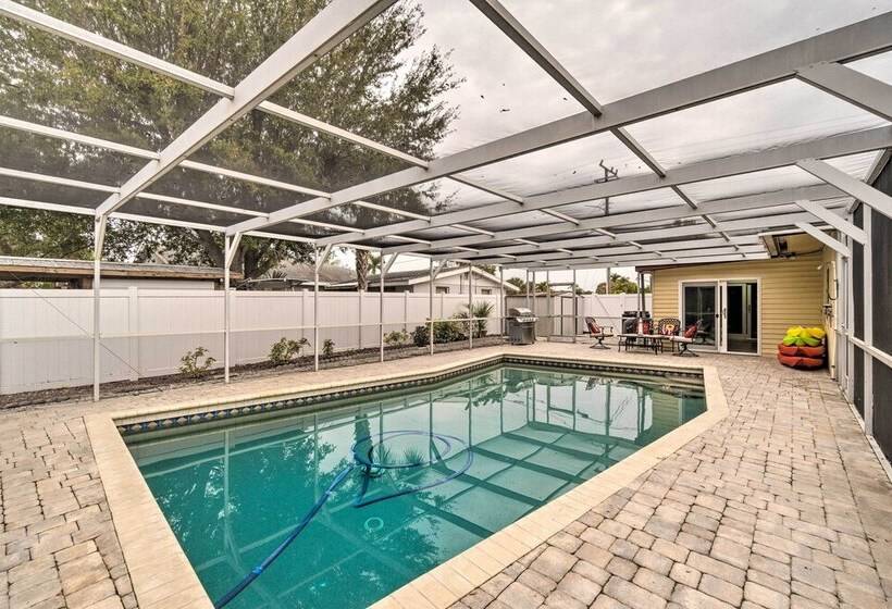 Home W/ Dock, Pool, Kayaks: Walk To Palma Sola Bay