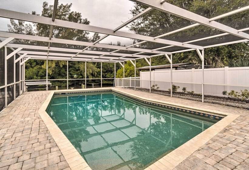 Home W/ Dock, Pool, Kayaks: Walk To Palma Sola Bay