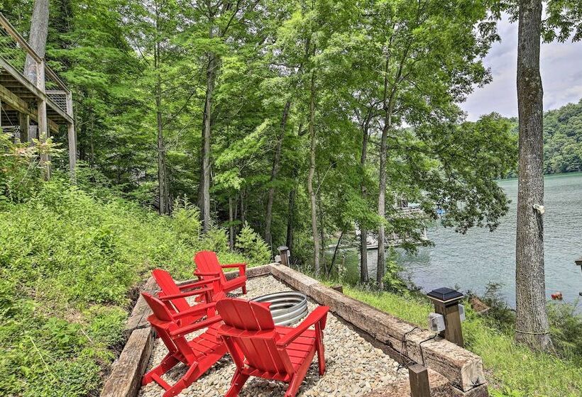 Inviting Family Abode W/ Dock On Norris Lake!