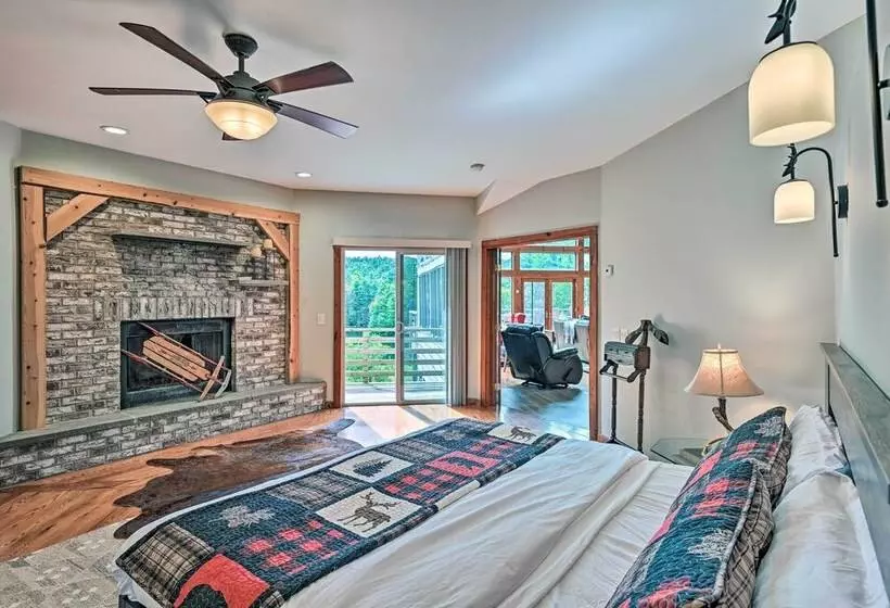 Lakefront Oneonta Estate W/ Fire Pit + Deck!