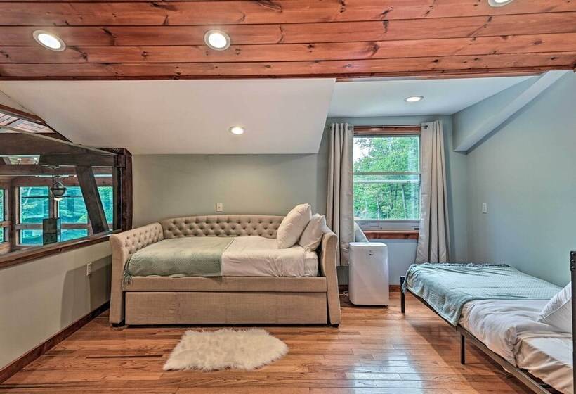 Lakefront Oneonta Estate W/ Fire Pit + Deck!