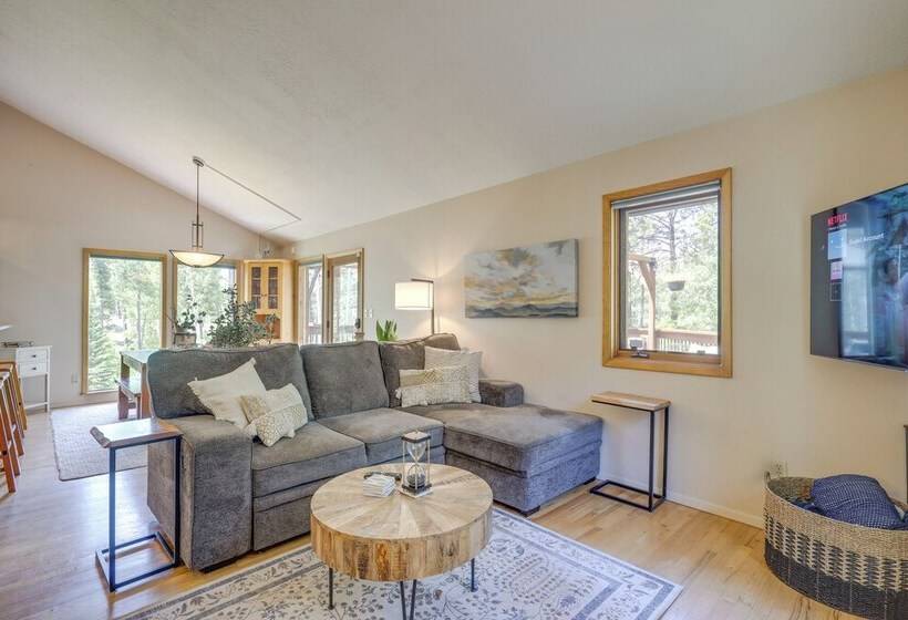 Grand Home W/ Hot Tub: 5 Mi To Angel Fire Resort!