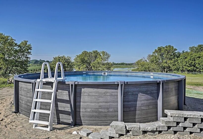 Luxury Cannon Lake Home W/ Private Pool & Views