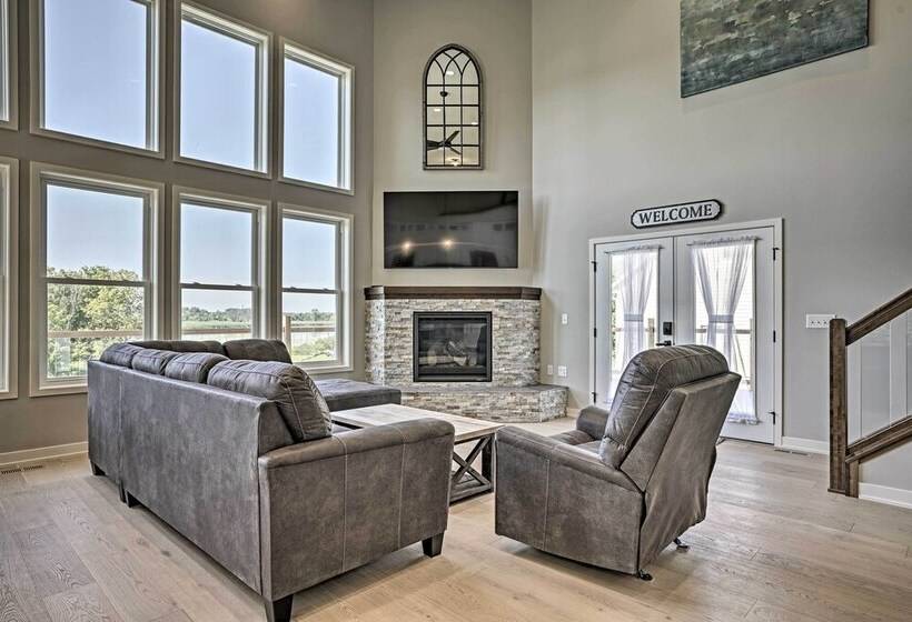 Luxury Cannon Lake Home W/ Private Pool & Views