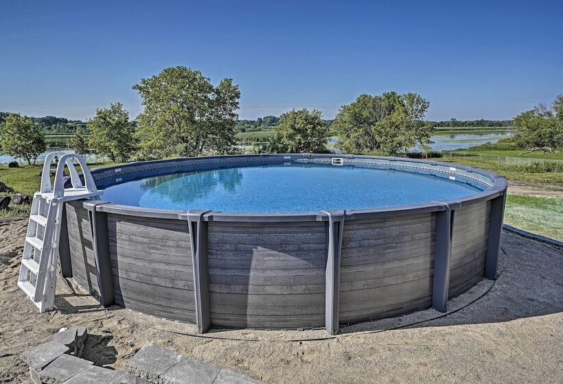 Luxury Cannon Lake Home W/ Private Pool & Views