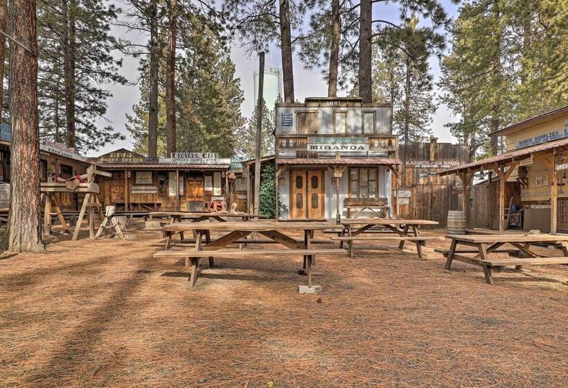 Rustic Western Home: Walk To Winchester Lake!