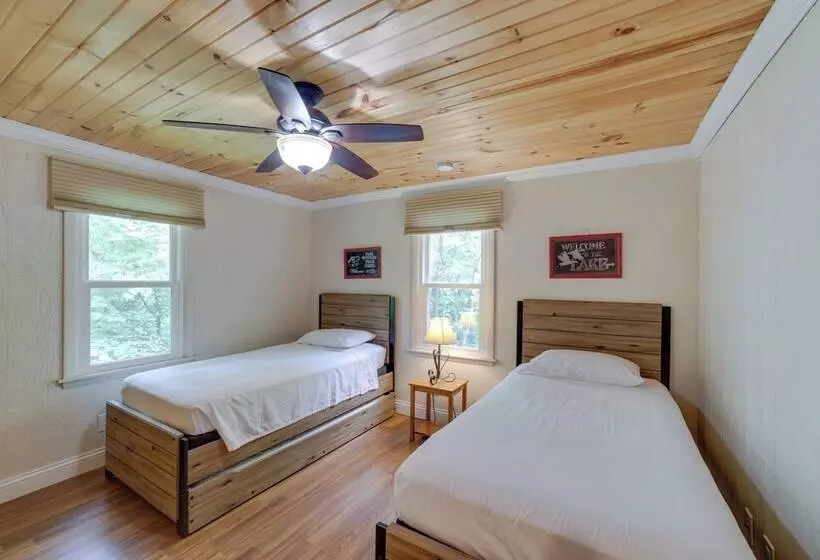 Waterfront Monticello Home W/ Fire Pit & Deck!