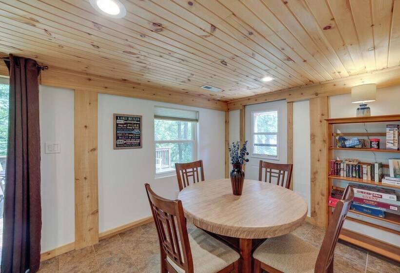 Waterfront Monticello Home W/ Fire Pit & Deck!