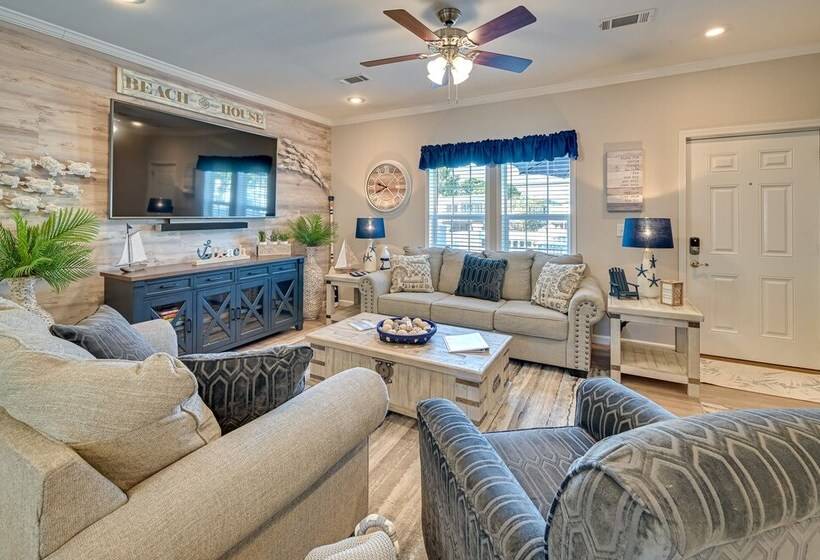 Resort Home ~ 1 Mi To Myrtle Beach Access!