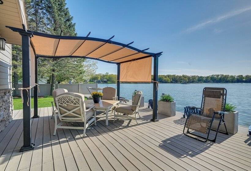 Michigan Island Lake House: Sunrise & Sunset Views