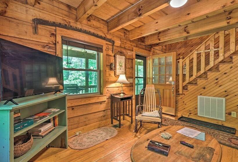 The Bird Sanctuary Fire Pit, Gas Grill & Hammock