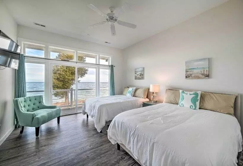 Waterfront Scotland Beach Retreat W/ Private Beach