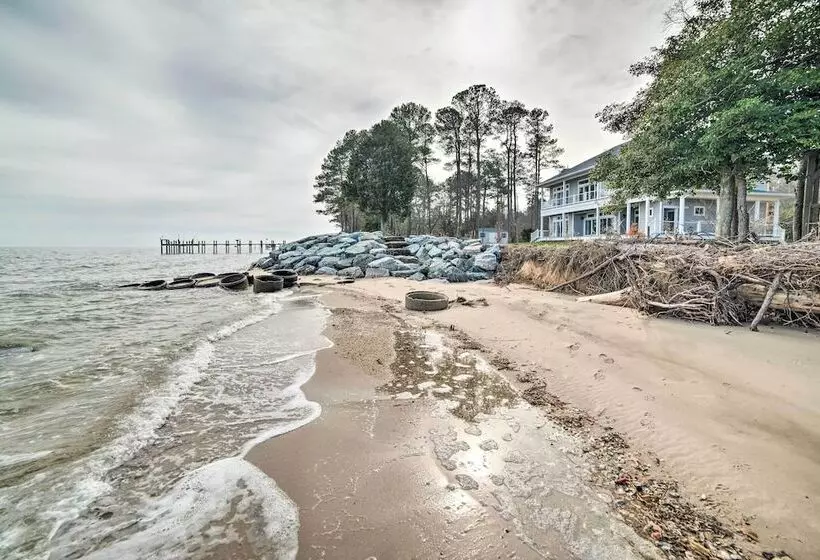 Waterfront Scotland Beach Retreat W/ Private Beach