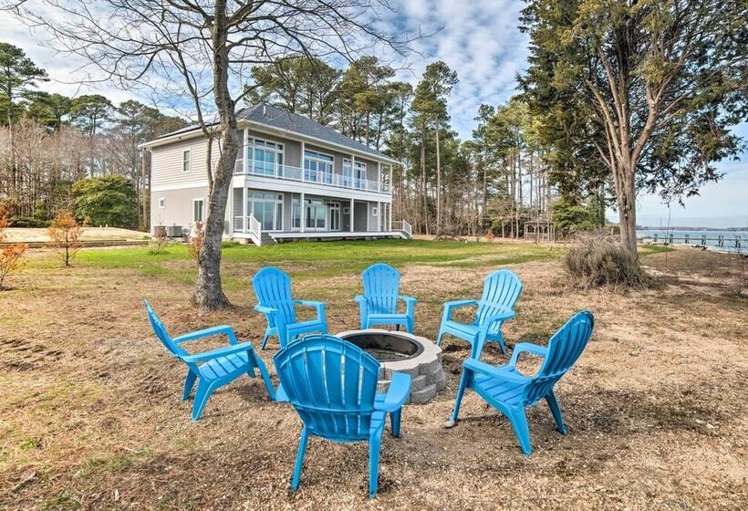 Waterfront Scotland Beach Retreat W/ Private Beach