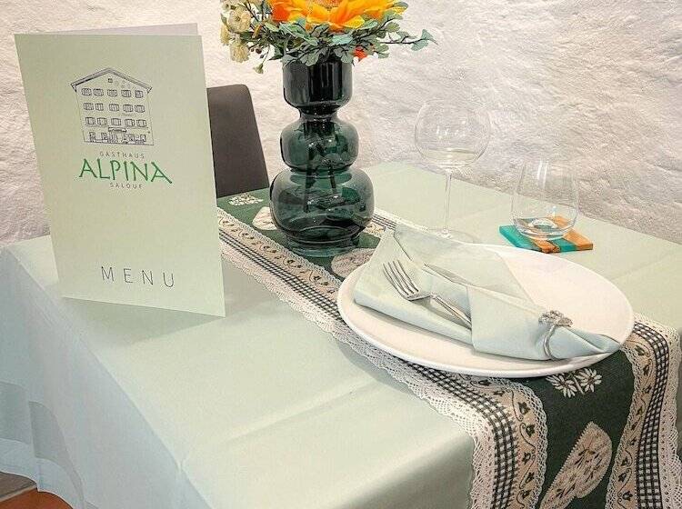 酒店 Gasthaus Alpina Salouf