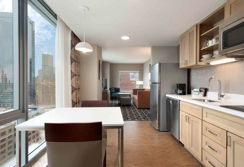 فندق Homewood Suites By Hilton Chicago West Loop Fulton Mkt Area