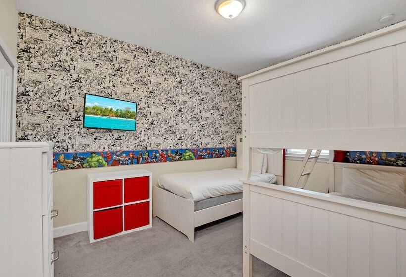 Private Pool Bbq Free Resort Access, Near Wdw!