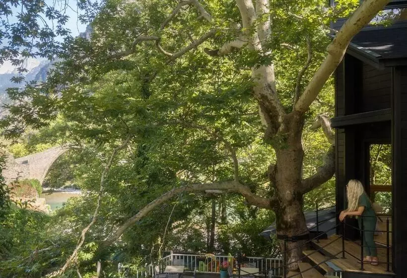 Hotelli Aoos River Treehouse