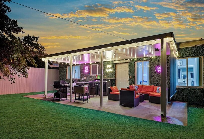 דירת נופש Unique Escape Gameroom! Bar, Bbq, Spacious, And Near Beach