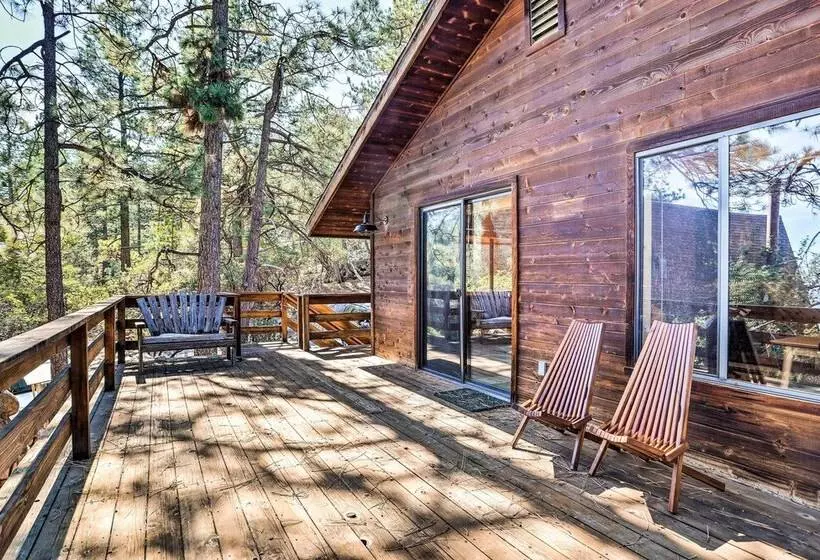 Idyllwild Cabin W/ Deck & Tahquitz Peak Views