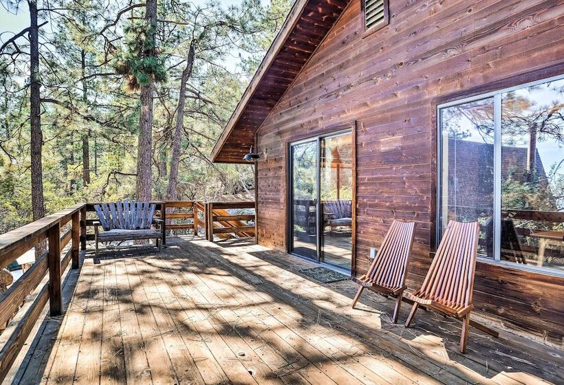 Idyllwild Cabin W/ Deck & Tahquitz Peak Views