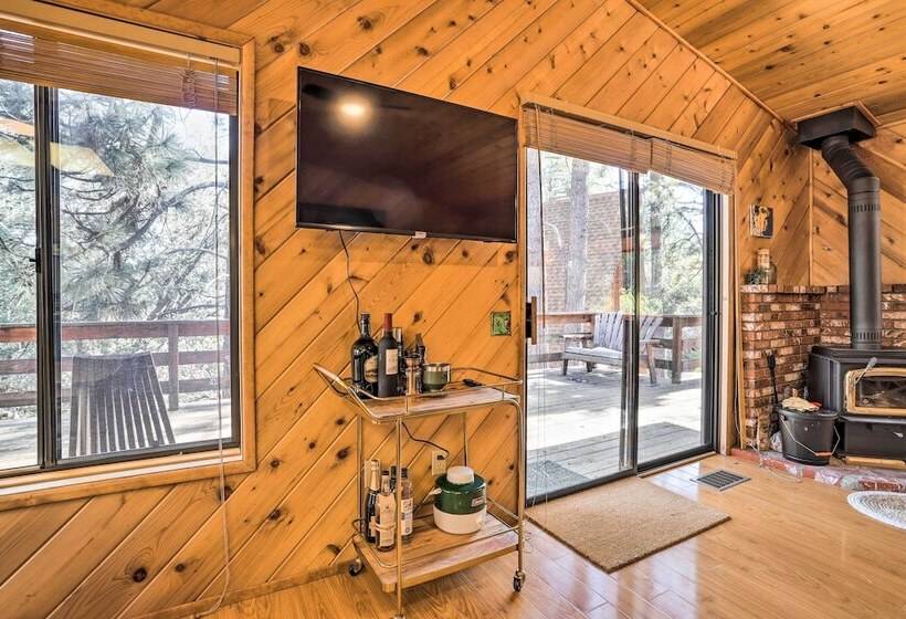 Idyllwild Cabin W/ Deck & Tahquitz Peak Views