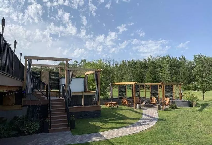 ペンション Dragonfly Inn Loft & Walkout Suites