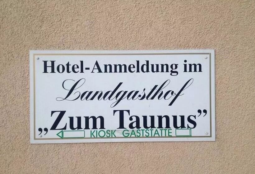 ホテル Landgasthof Zum Taunus