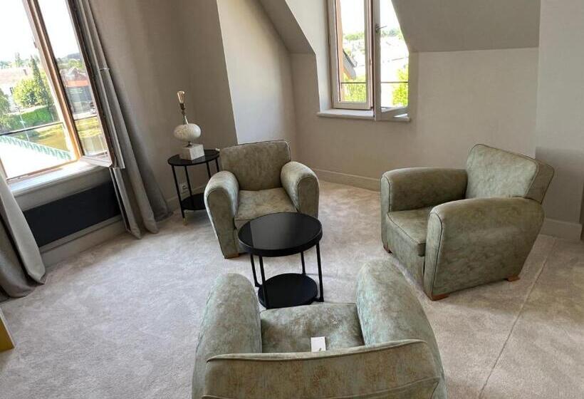 Nocleg ze śniadaniem Logis   La Maison à Pan De Bois   Chambre Art Deco