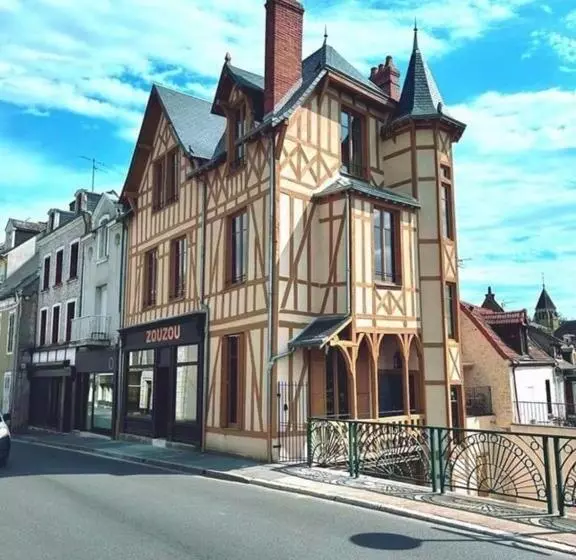 ベッドアンドブレックファースト Logis   La Maison à Pan De Bois   Chambre Art Deco