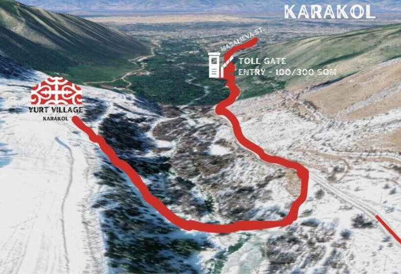 استراحتگاه Karakol Yurt Village