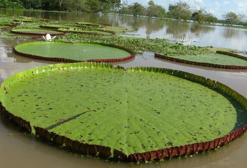 هتل Cabaña Flotante Kurupira