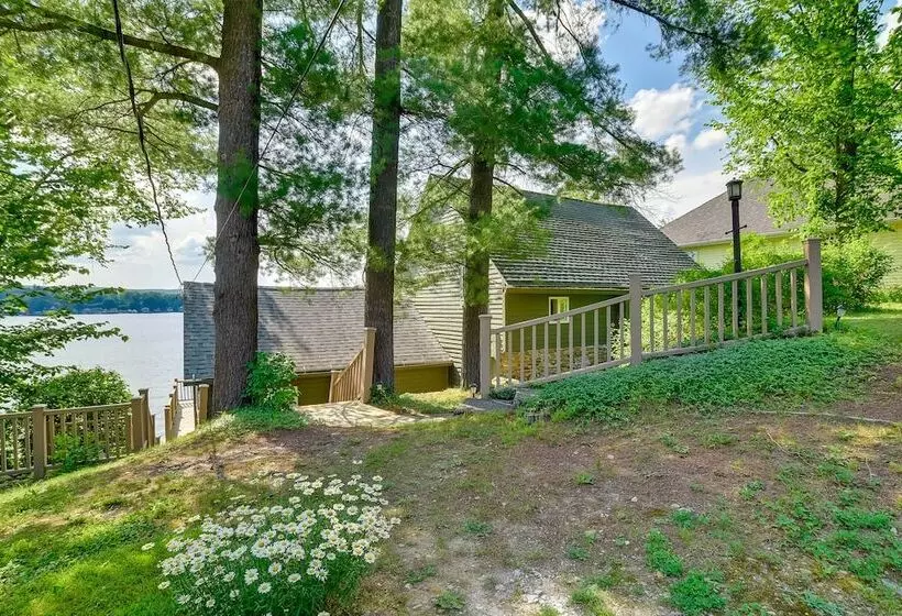 Cozy Cohocton Cottage W/ Private Beach & Deck!