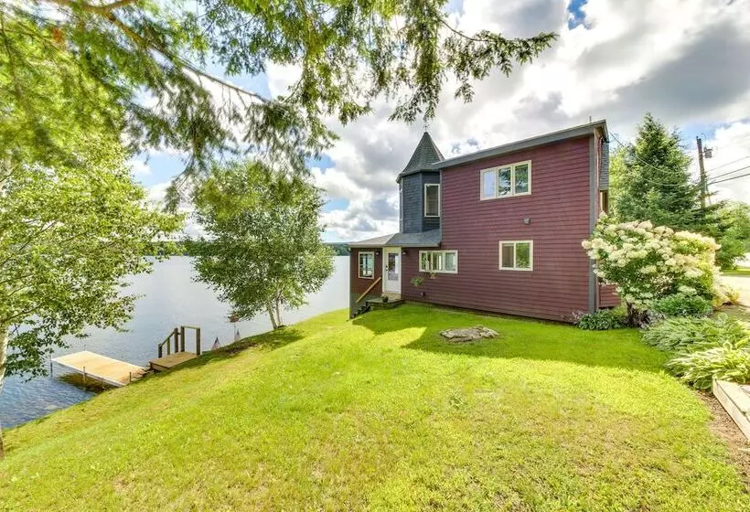 Maine Lake House W/ Private Dock & Kayaks!